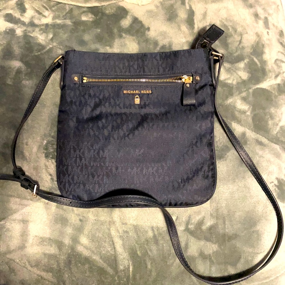 Michael Kors | Navy Blue Crossbody Purse
